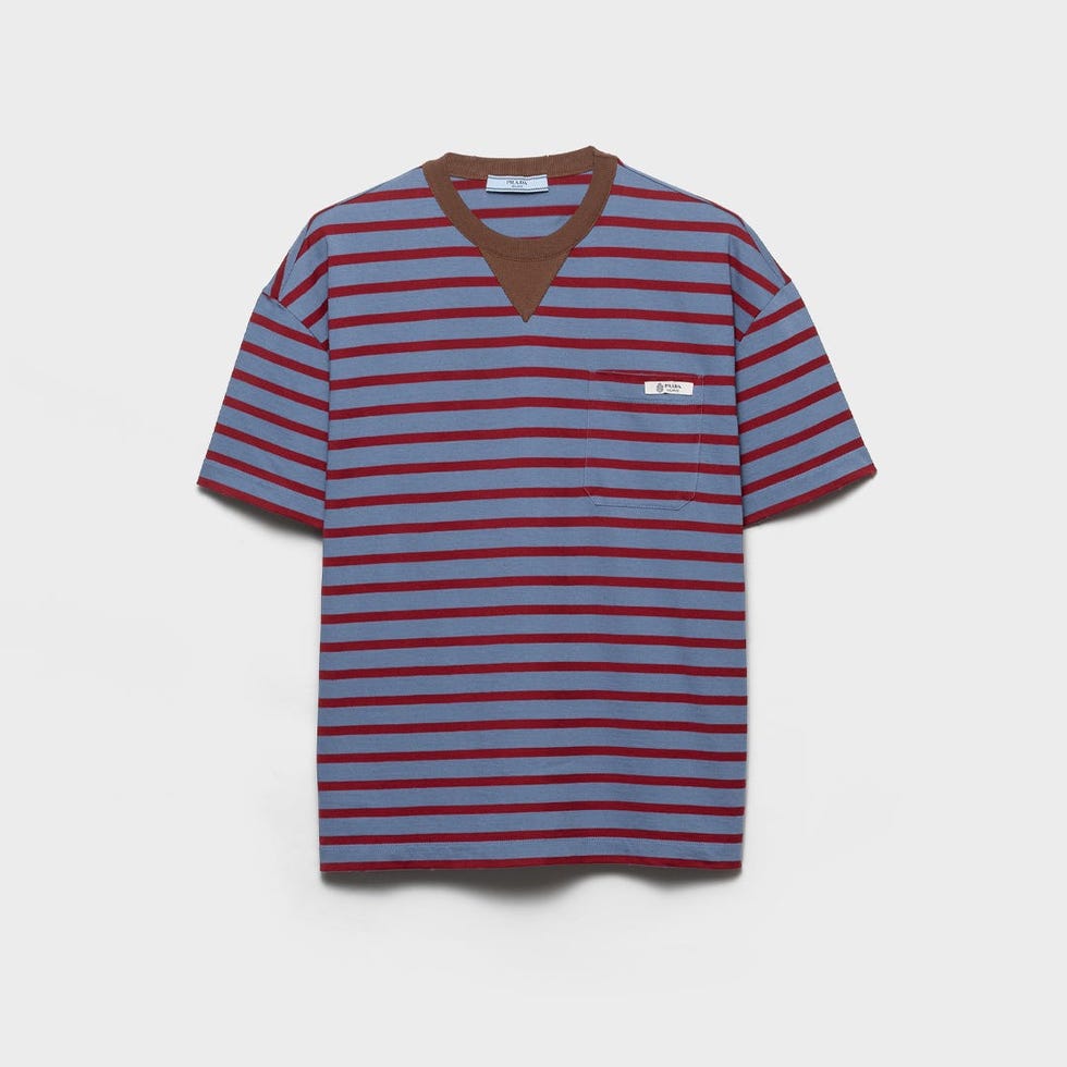 T-shirt oversize en jersey rayé T-shirt oversize en jersey rayé