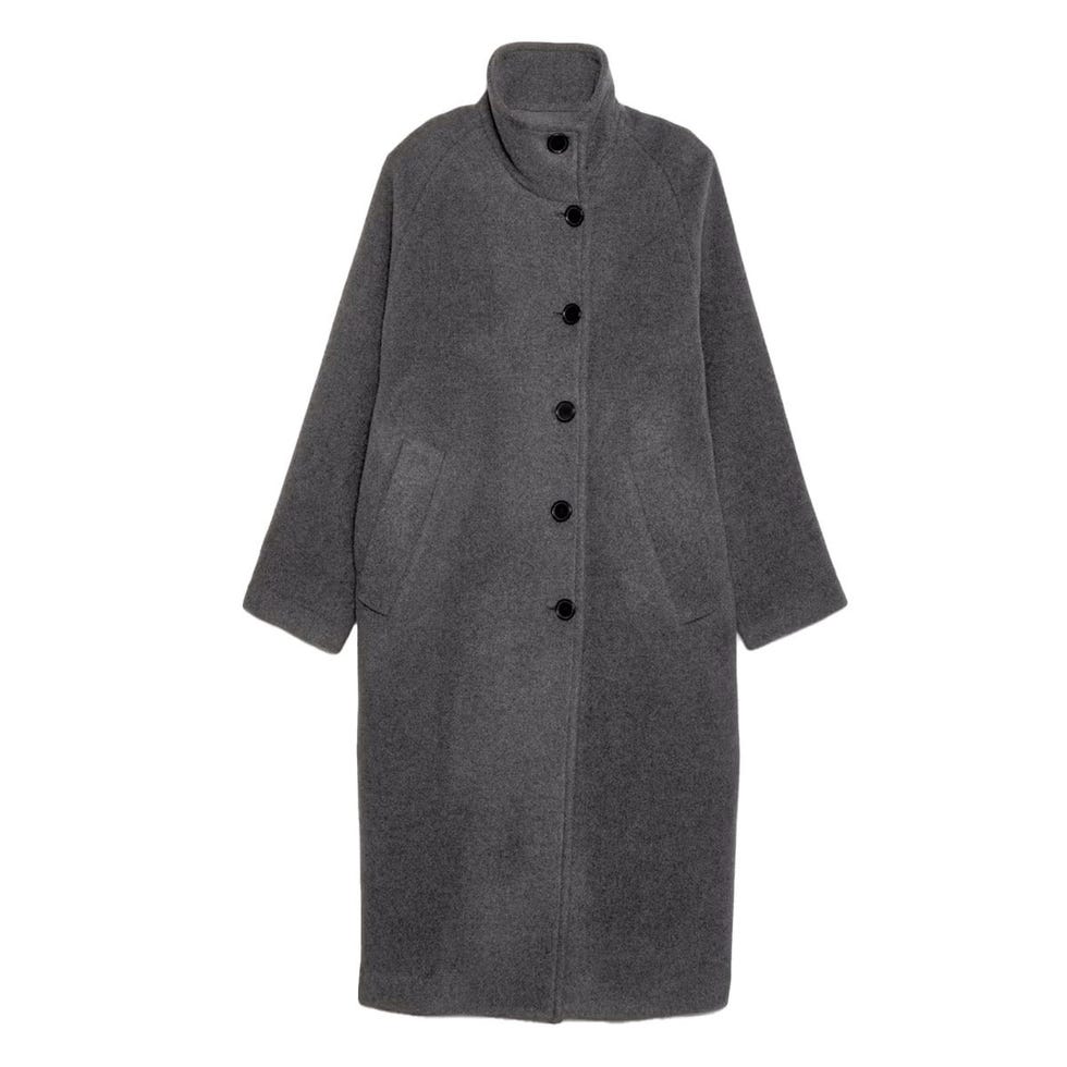 Top Coat italien en laine mélangée