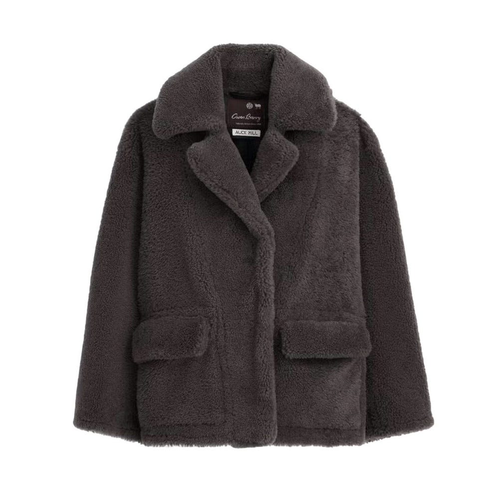 Veste Tansy en peau lainée