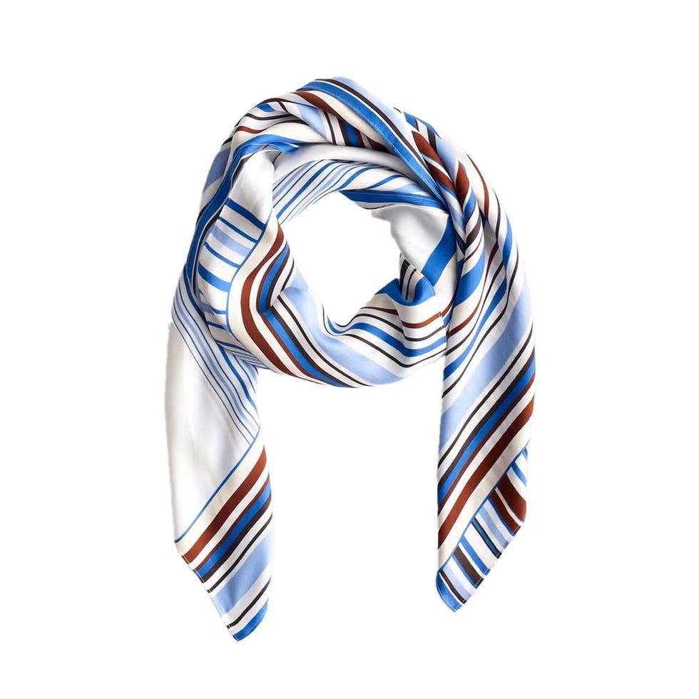 Bandana surdimensionné en soie