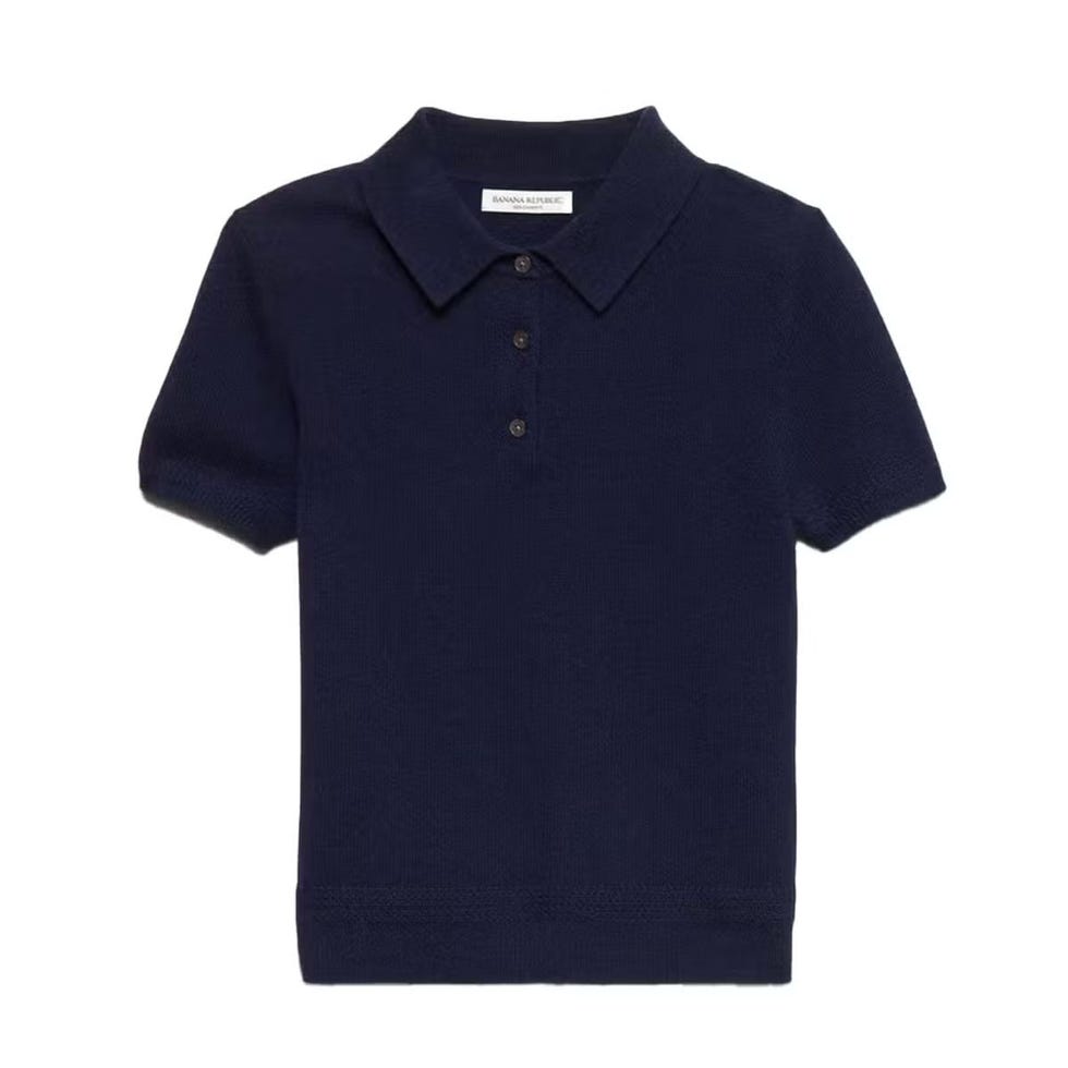 Polo pull à manches courtes