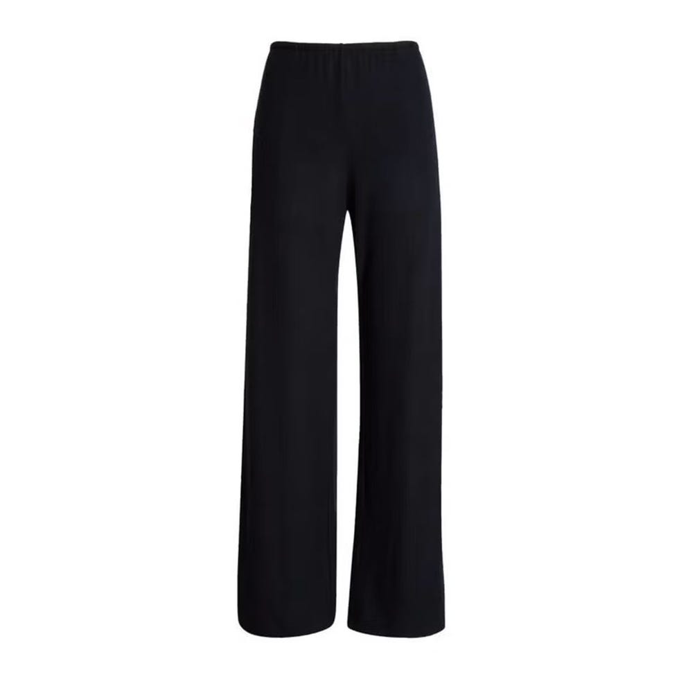 Pantalon large en tricot Lauren