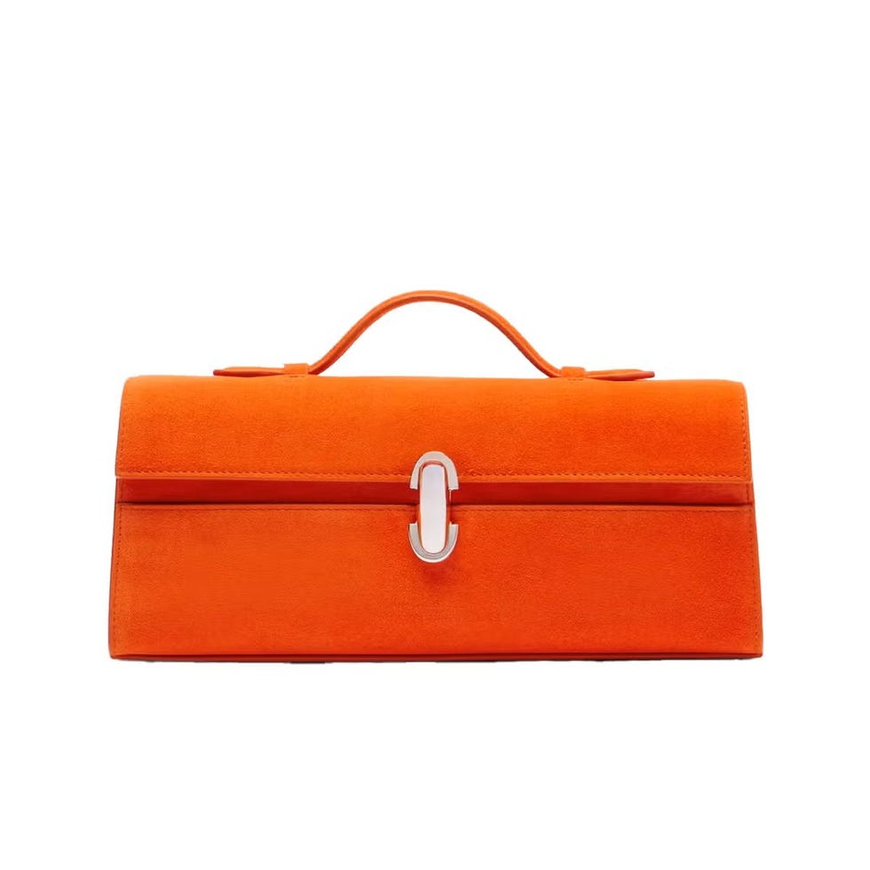 Sac fourre-tout fin en daim Symmetry