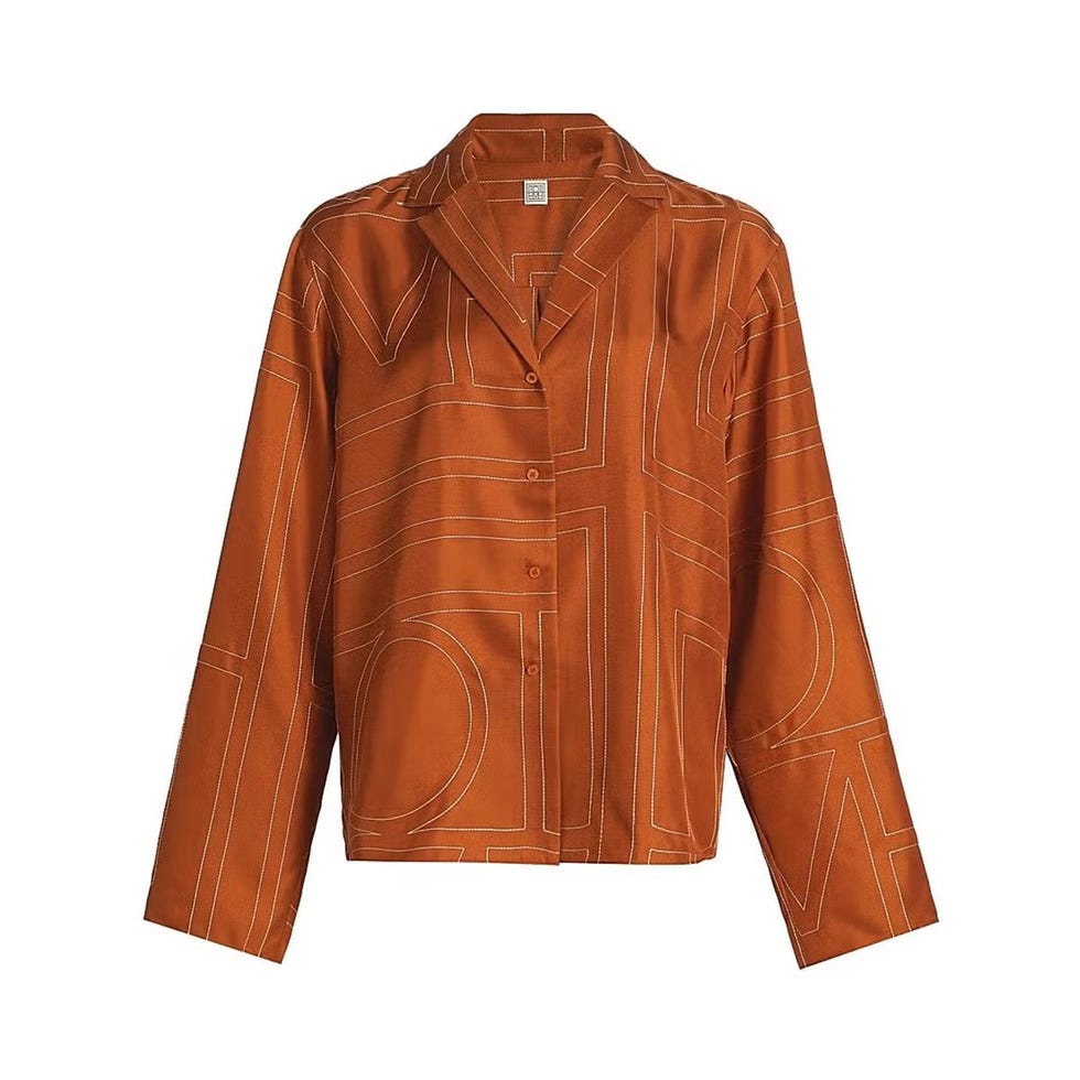 Chemise d'inspiration pyjama Monogram