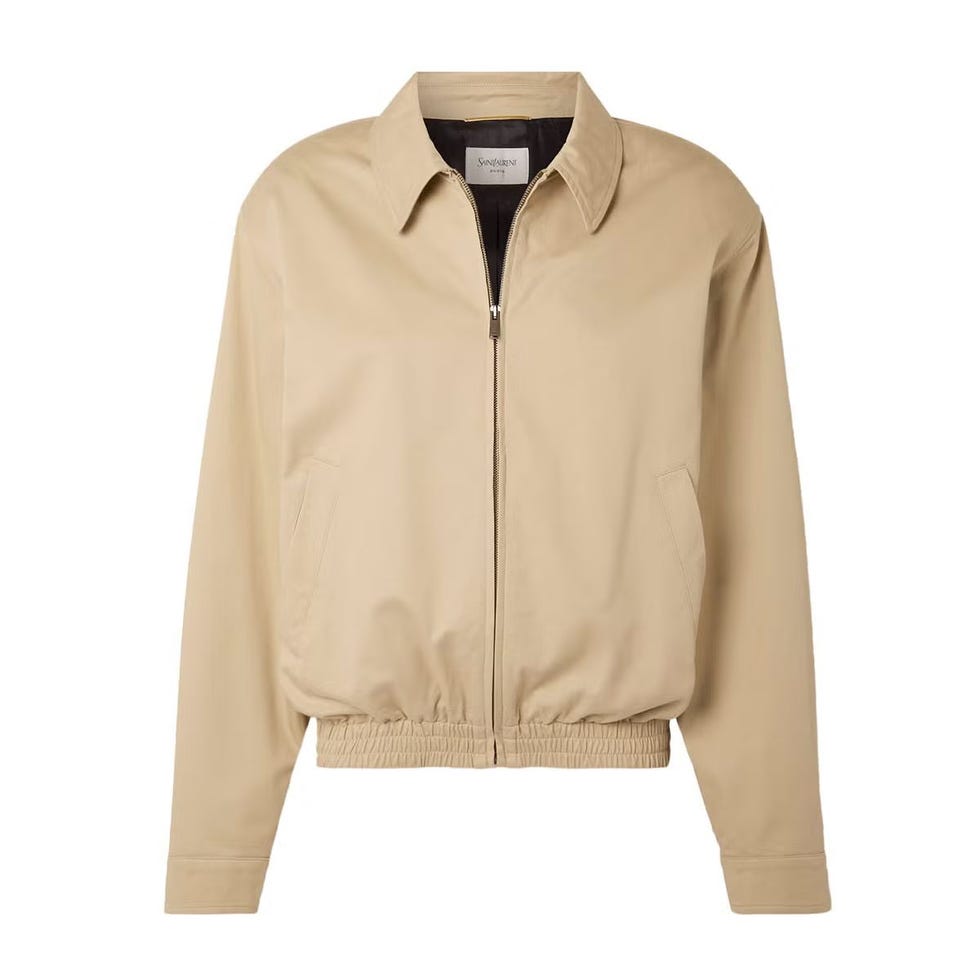 Veste en sergé de coton