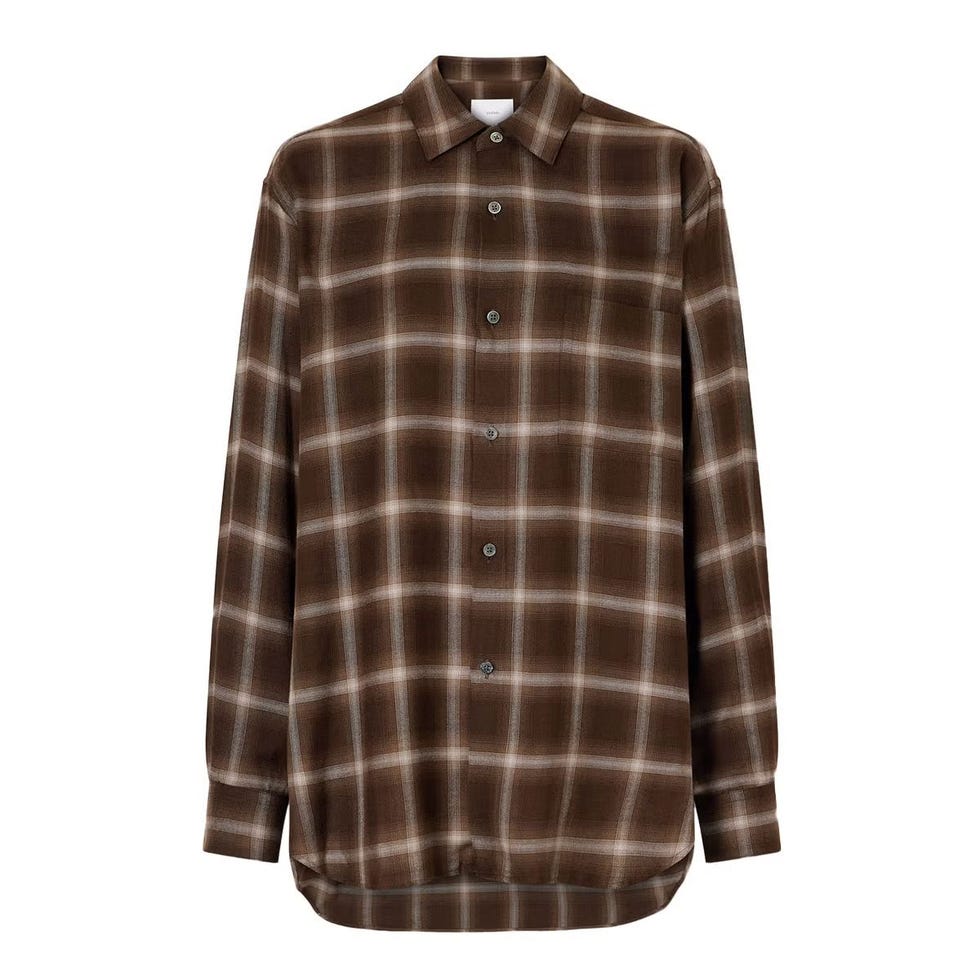Chemise à carreaux