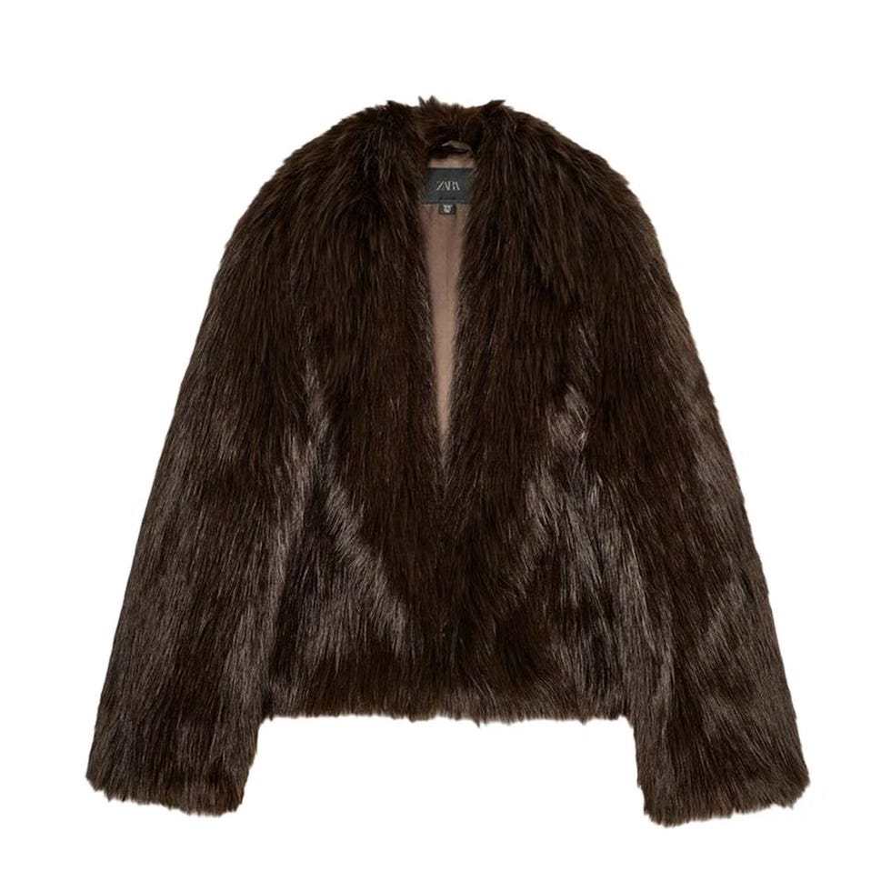 Manteau en fausse fourrure