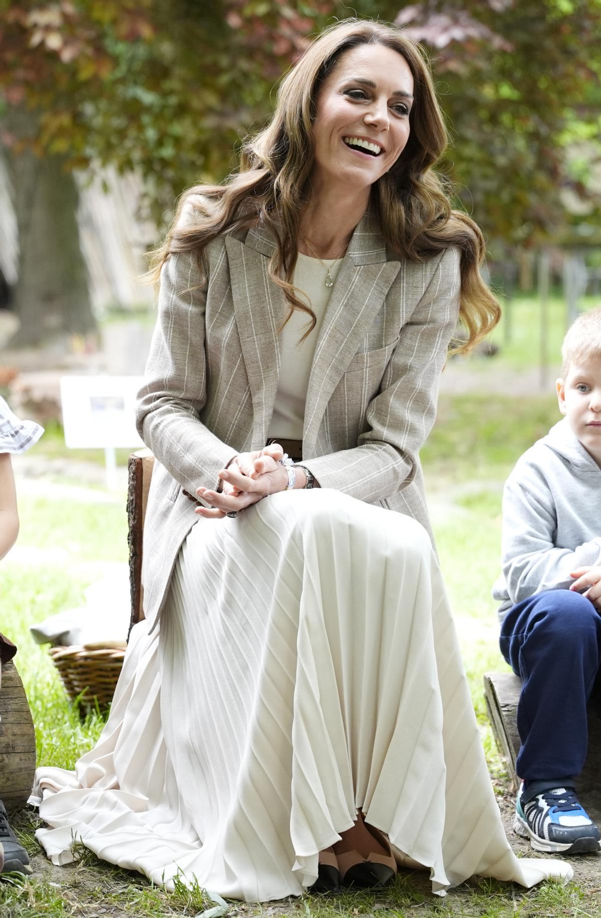 Le look de Kate Middleton lors de sa deuxième journée en Italie