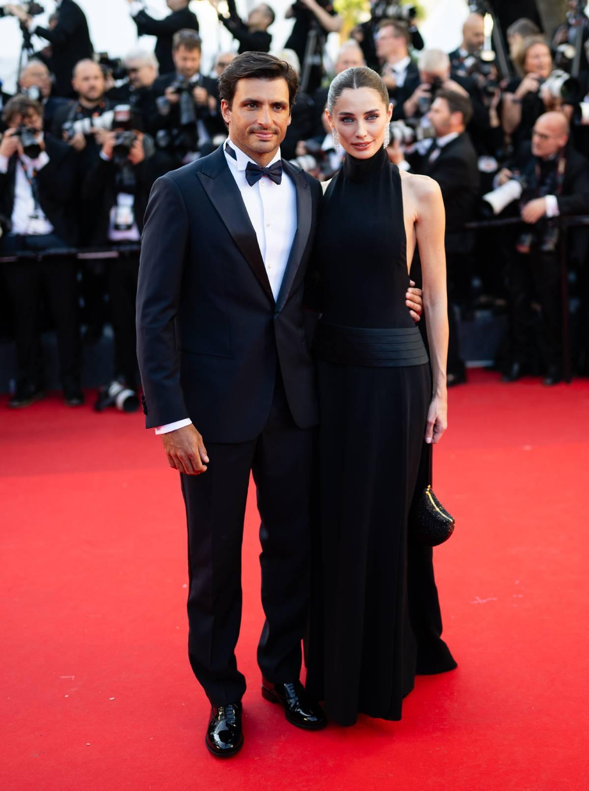 Carlos Sainz Junior et Rebecca Donaldson au Festival de Cannes 2026