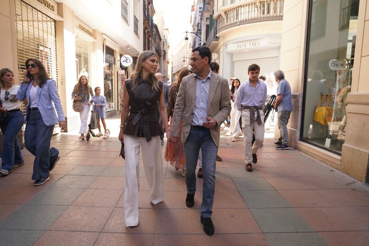 Le look de Manuela Villena pour les élections andalouses