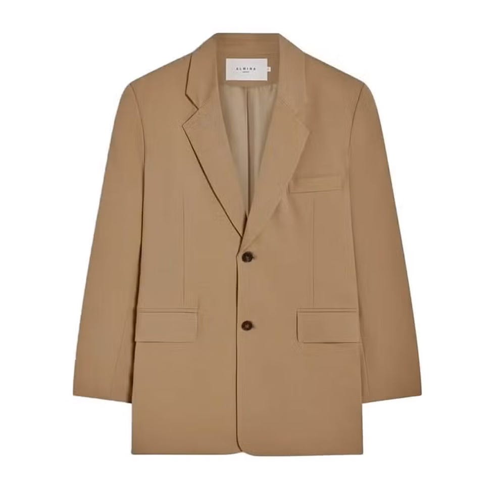 Blazer surdimensionné à double bouton Blazer surdimensionné à double bouton