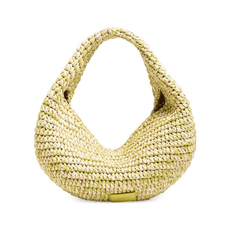 Sac hobo moyen en raphia Olivia Sac hobo moyen en raphia Olivia