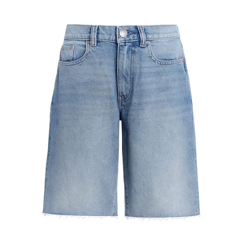 Short en jean décontracté taille basse Abby Short en jean décontracté taille basse Abby