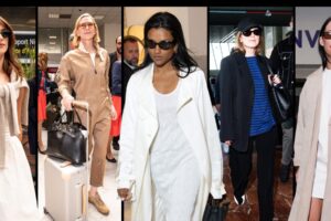 6 tenues de voyage chics de célébrités à copier de Cannes