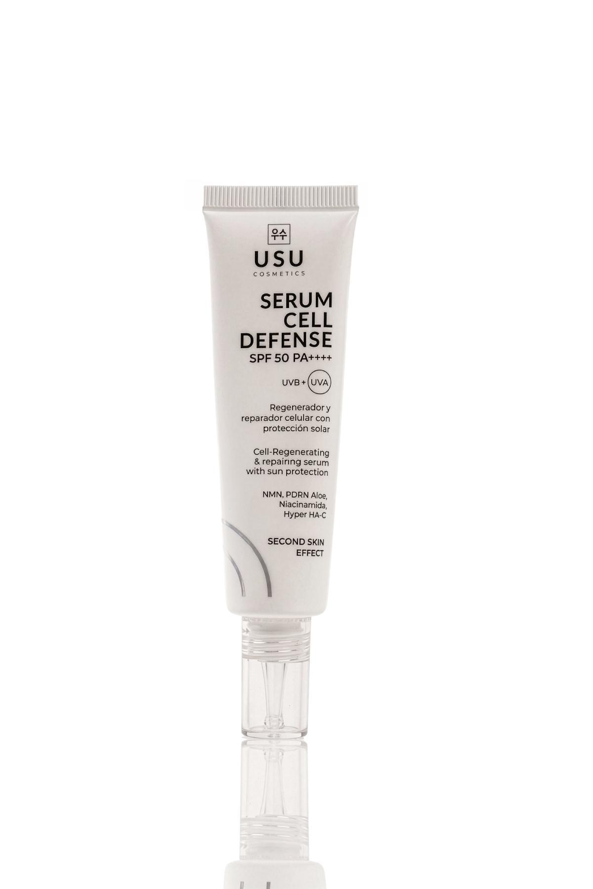 Sérum de Défense Cellulaire SPF 50 PA++++ d'Usu Cosmetics
