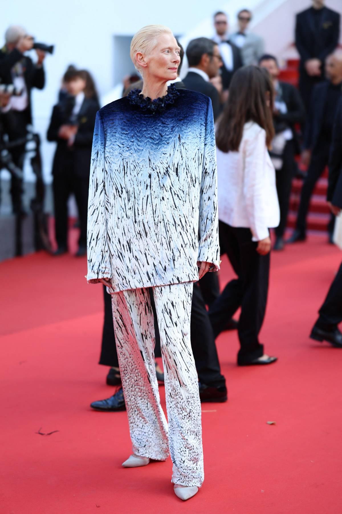 Tilda Swinton à la première de