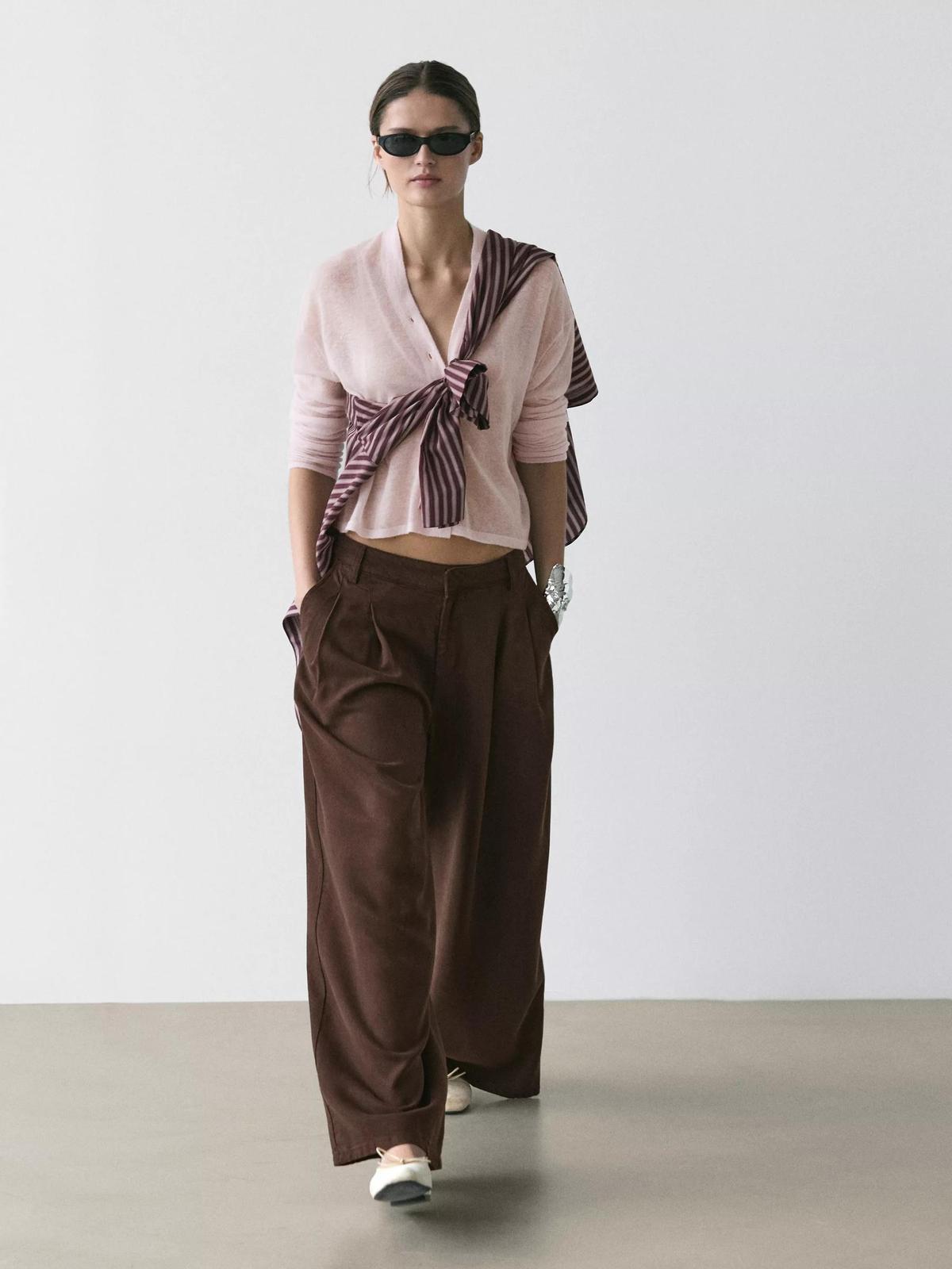 pantalon marron