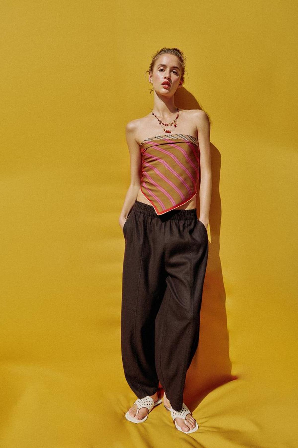 pantalon marron