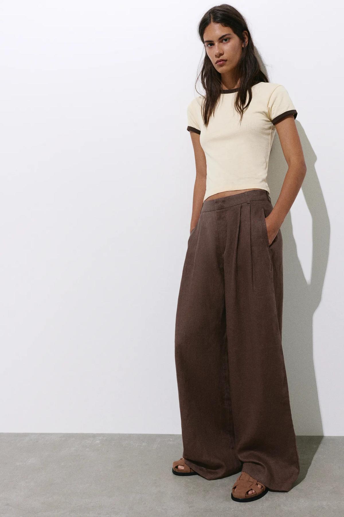 pantalon marron