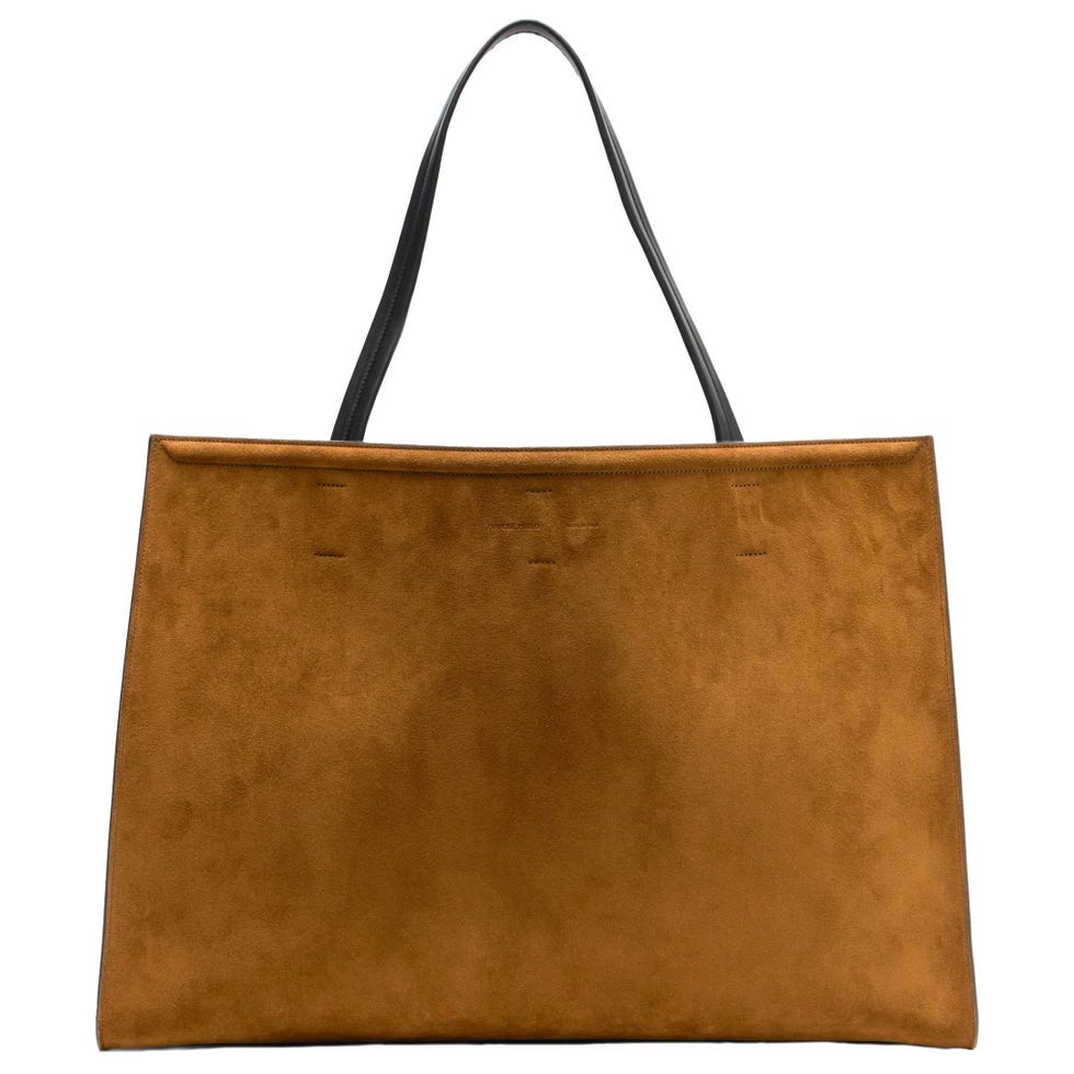 Grand sac cabas souple en daim Cabas