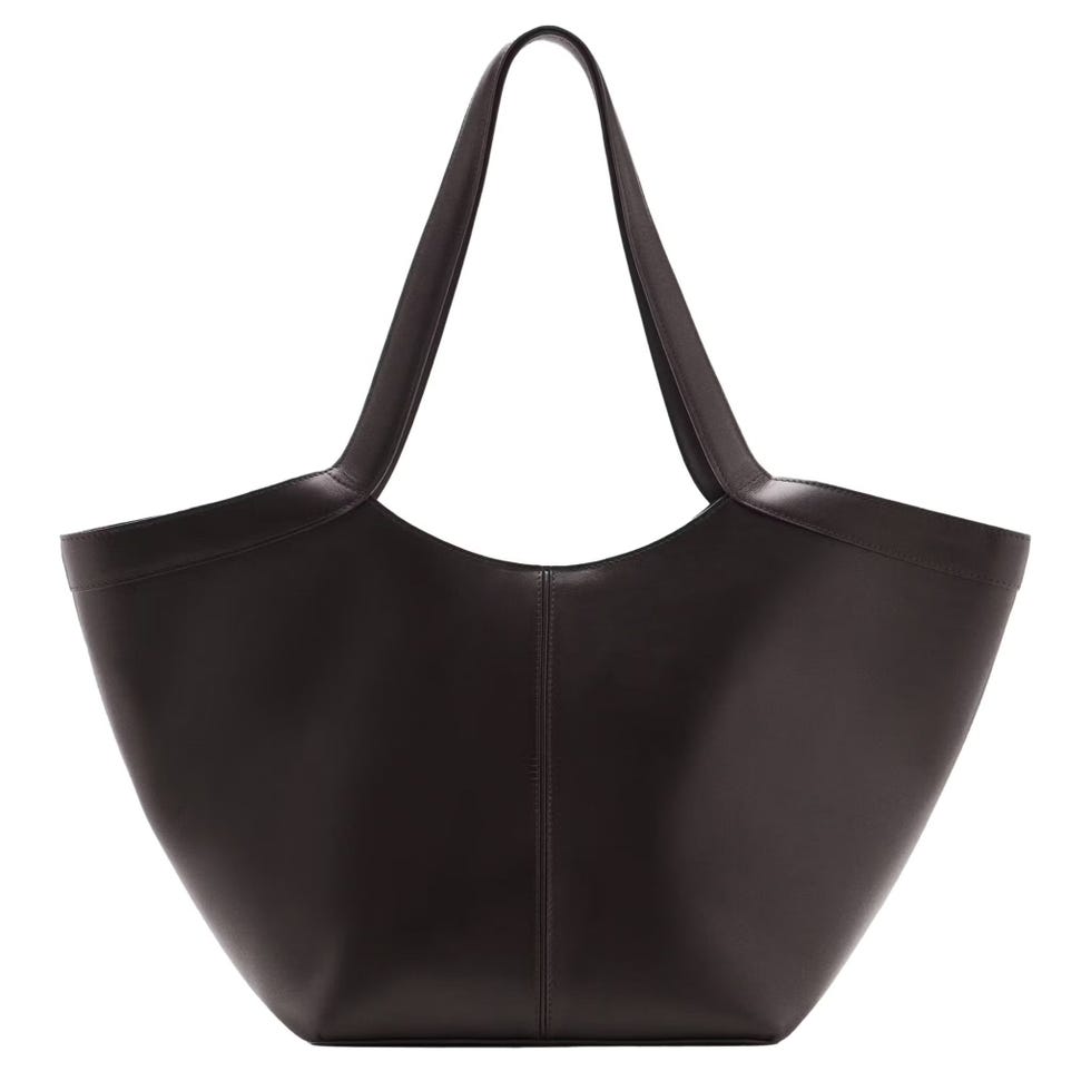 Grand sac à bandoulière en cuir