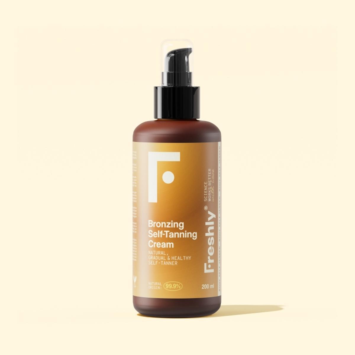 Crème bronzante naturelle