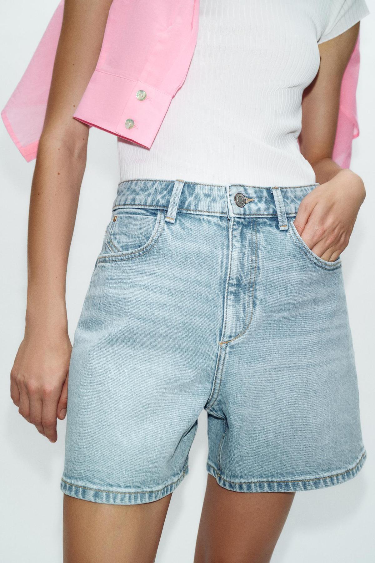 Short en jean coupe Moom