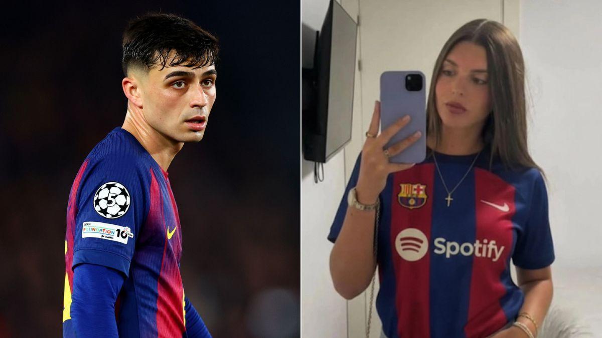 Alejandra Dorta, novia de Pedri, su máximo apoyo en su mejor momento