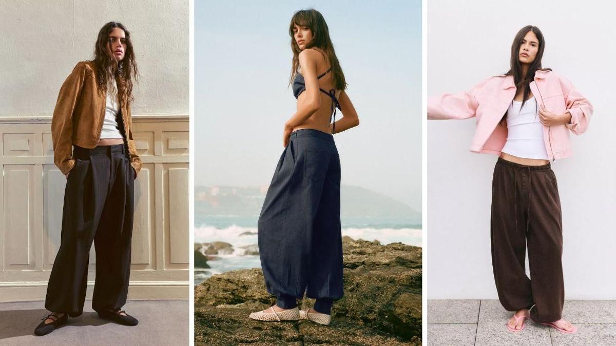Los pantalones bombachos de Pull&amp;Bear que arrasan