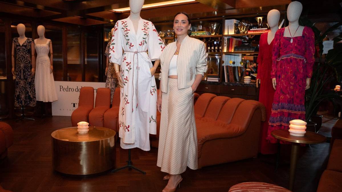 Tamara Falcó presenta su nueva colección para Pedro del Hierro.