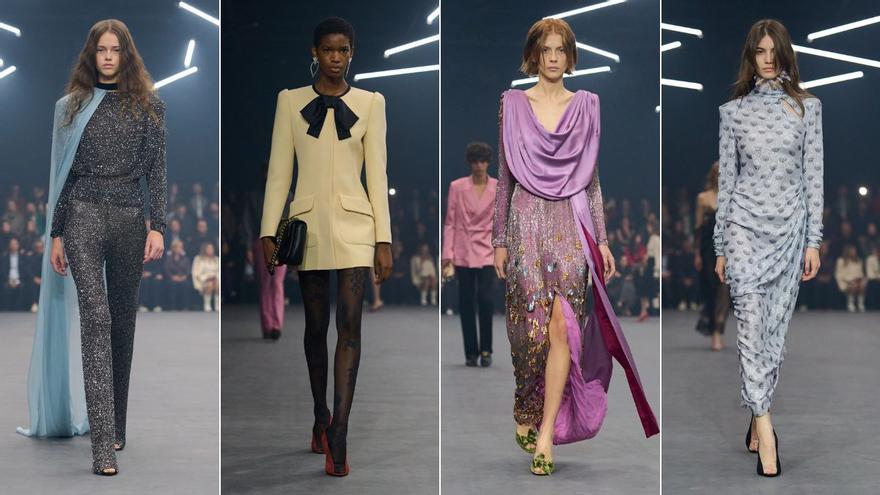 Paillettes, velours et beaucoup de lumière : telle est la collection Printemps/Été 2026 de Valentino