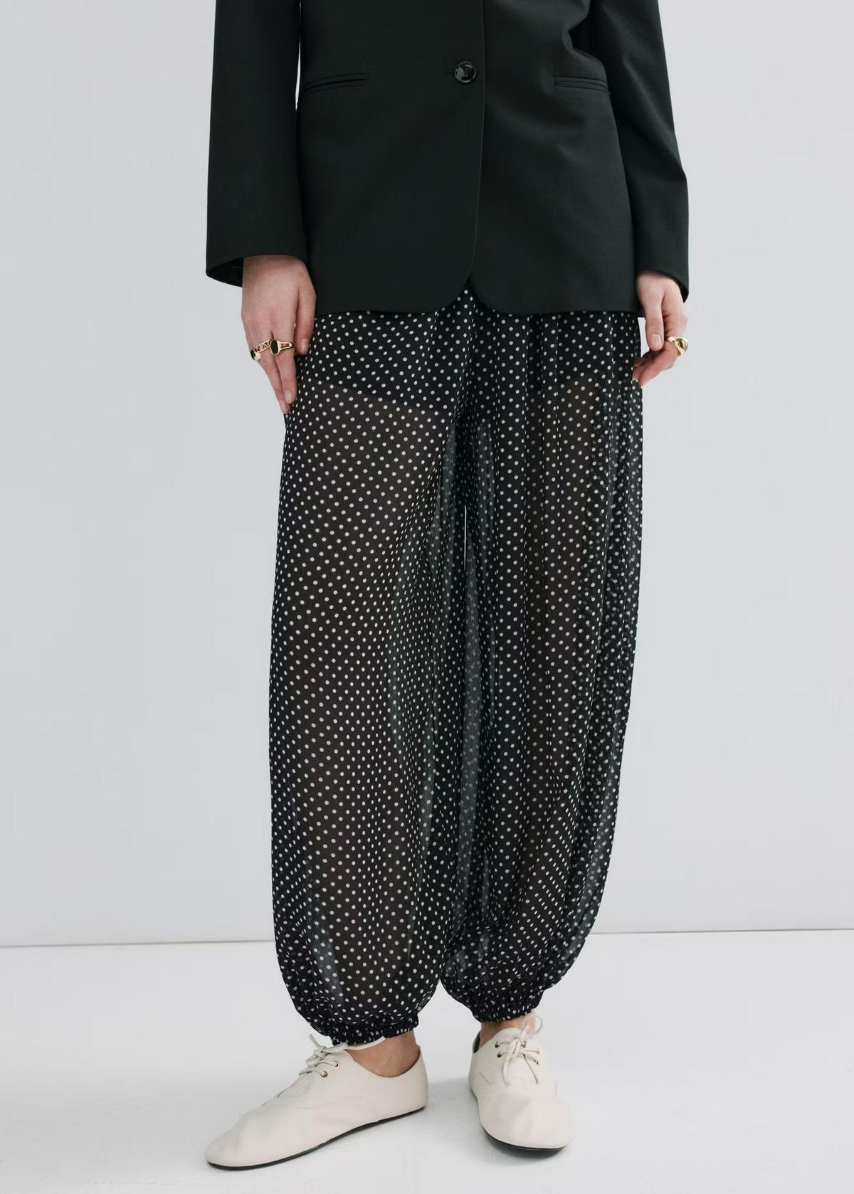 Pantalon ample