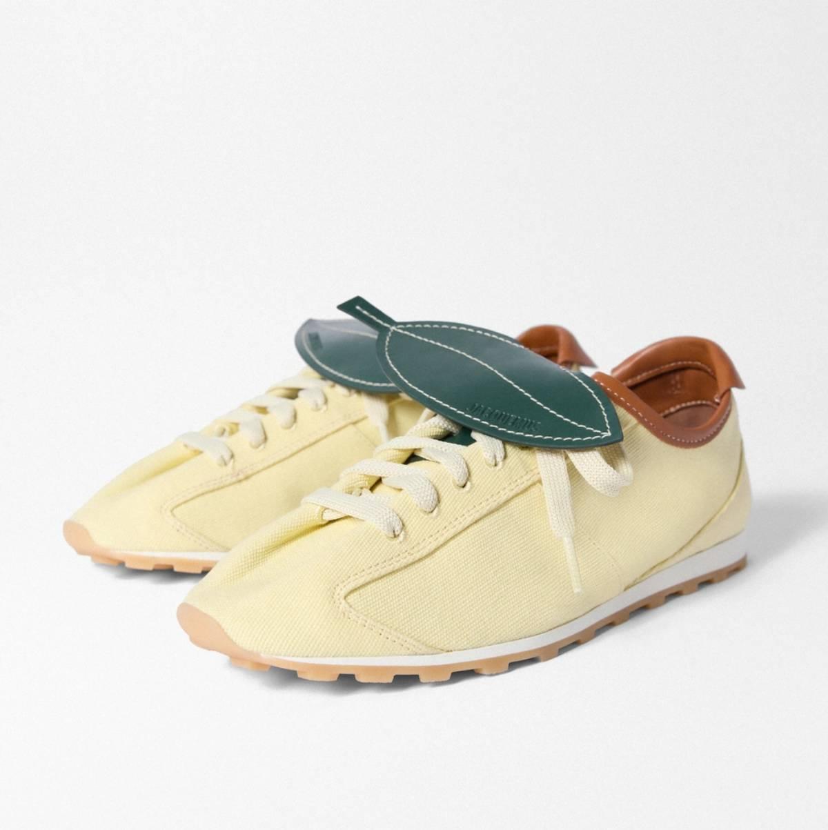 Baskets inspirées des citrons, par Jacquemus
