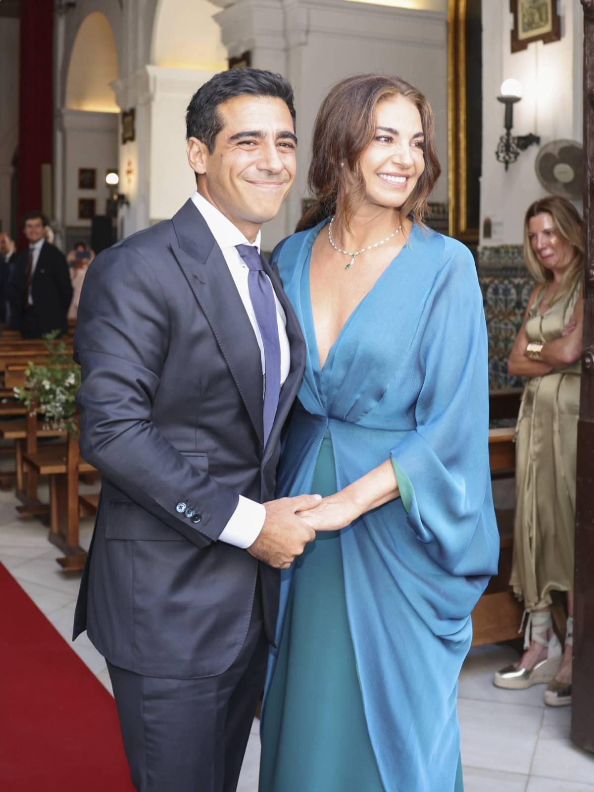 Le look de Mariló Montero pour le mariage de son fils Alberto