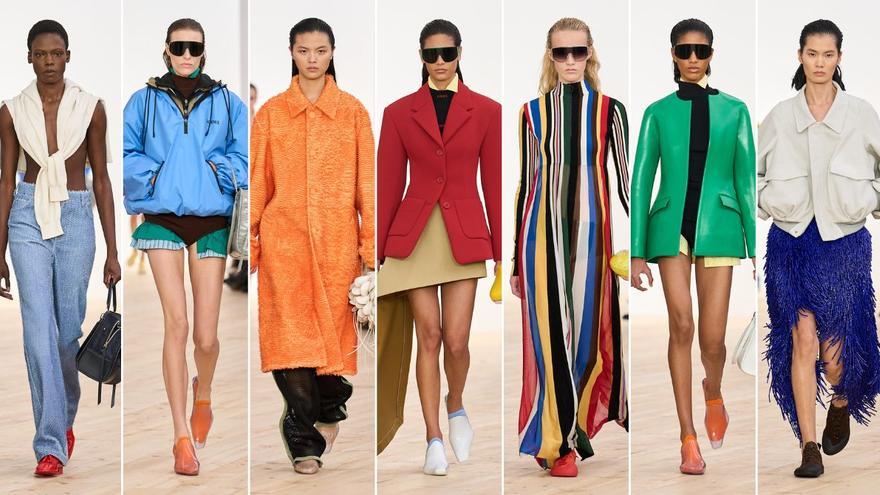 Le nouveau Loewe : Jack McCollough et Lázaro Hernández rendent hommage aux racines espagnoles avec un défilé tout en couleur
