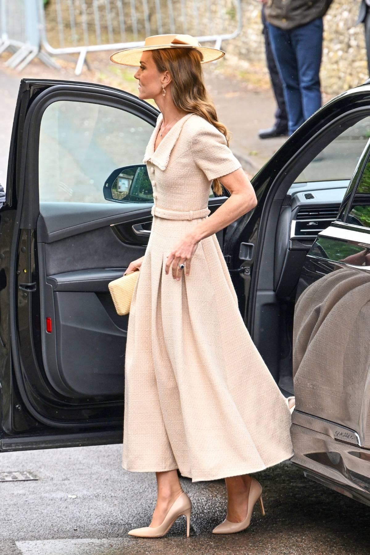 La princesse de Galles lors d'un mariage aristocratique