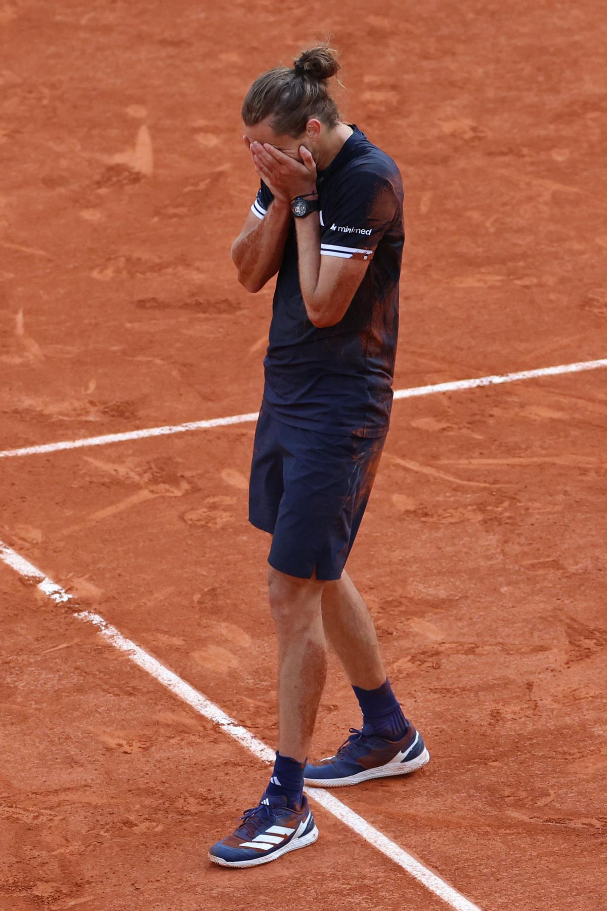 Alexander Zverev vainqueur de Roland-Garros