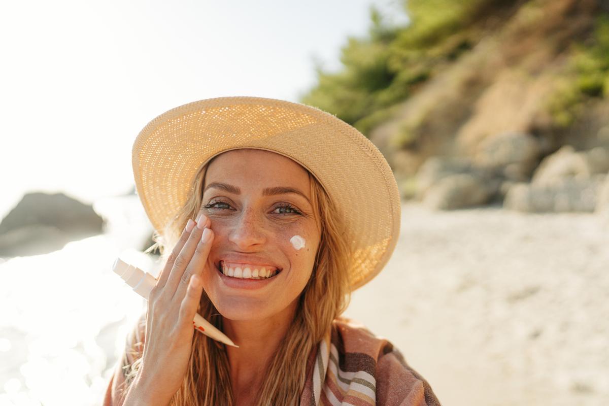 Crème solaire visage