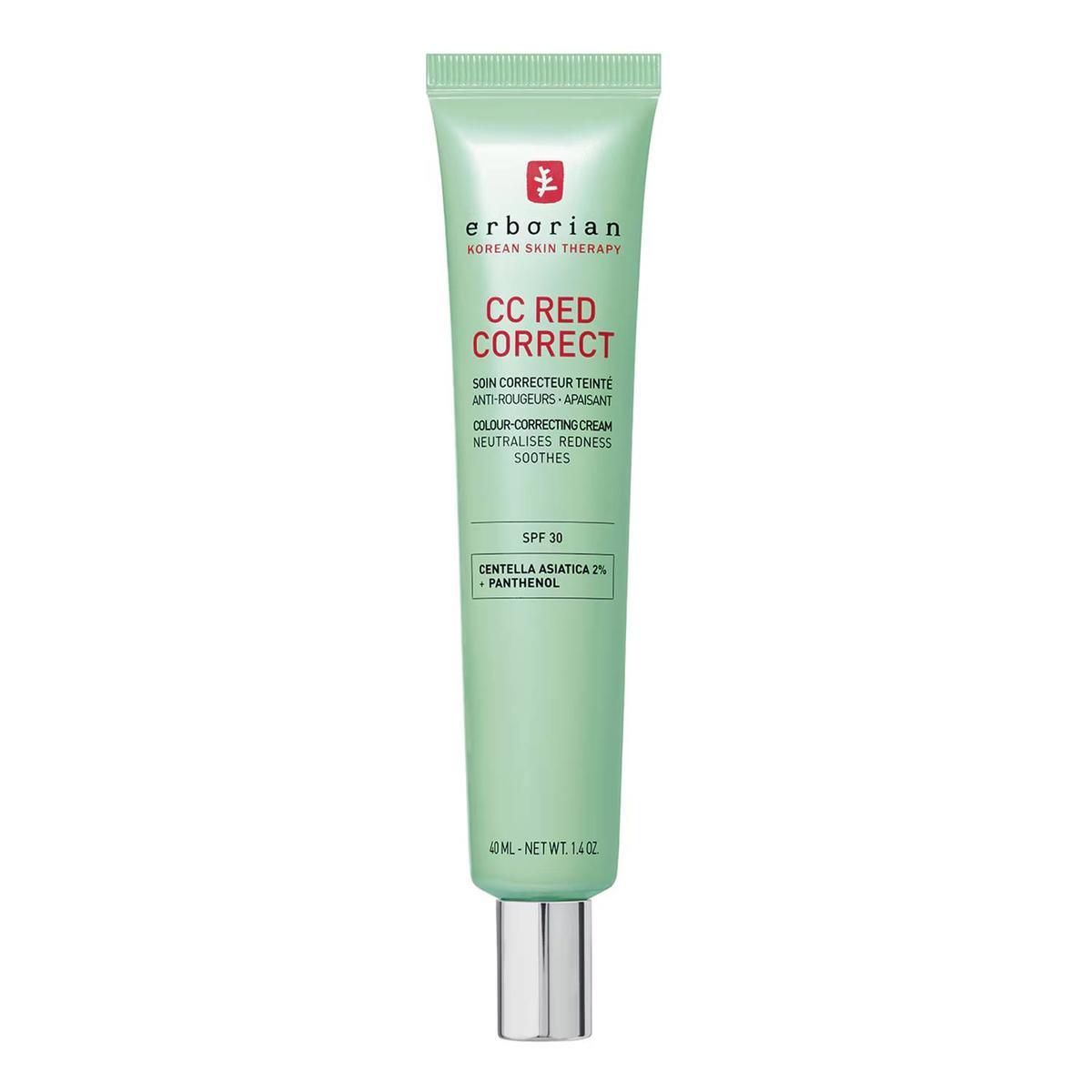 Erborian CC Red Correct Soin Correcteur Teinté Anti-Rougeurs et Apaisant