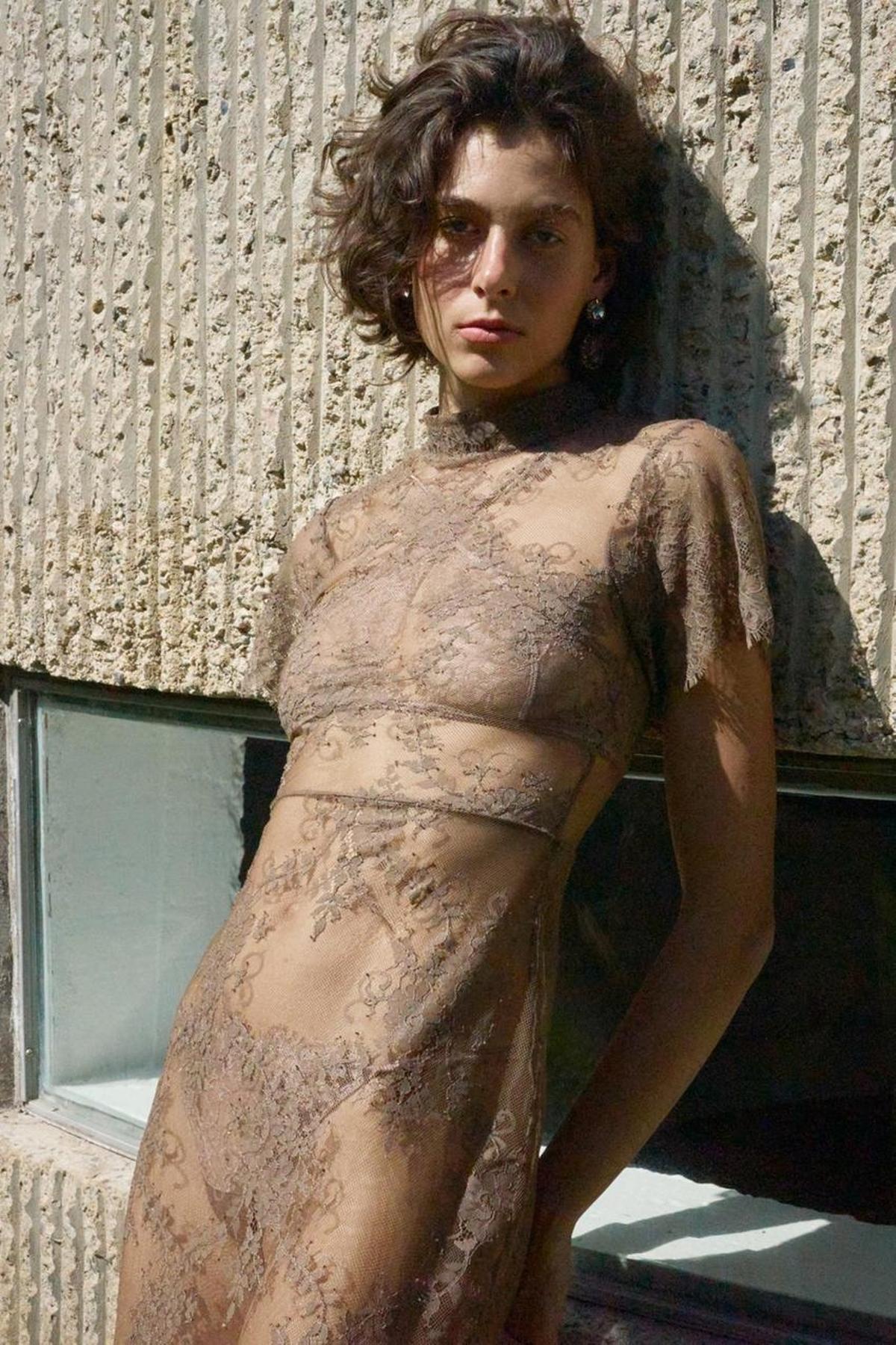 robe en dentelle