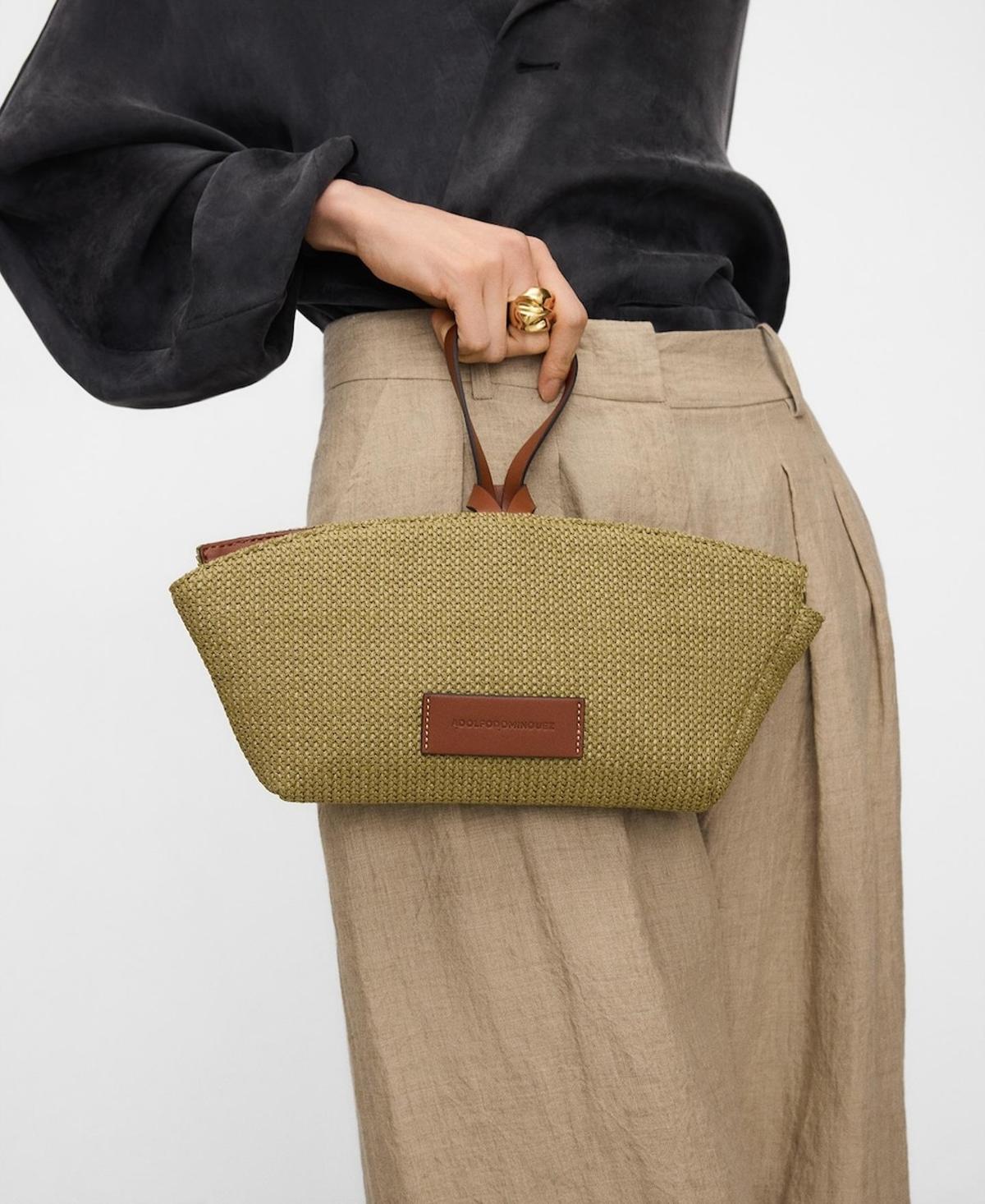 Sac en raphia Adolfo Dominguez