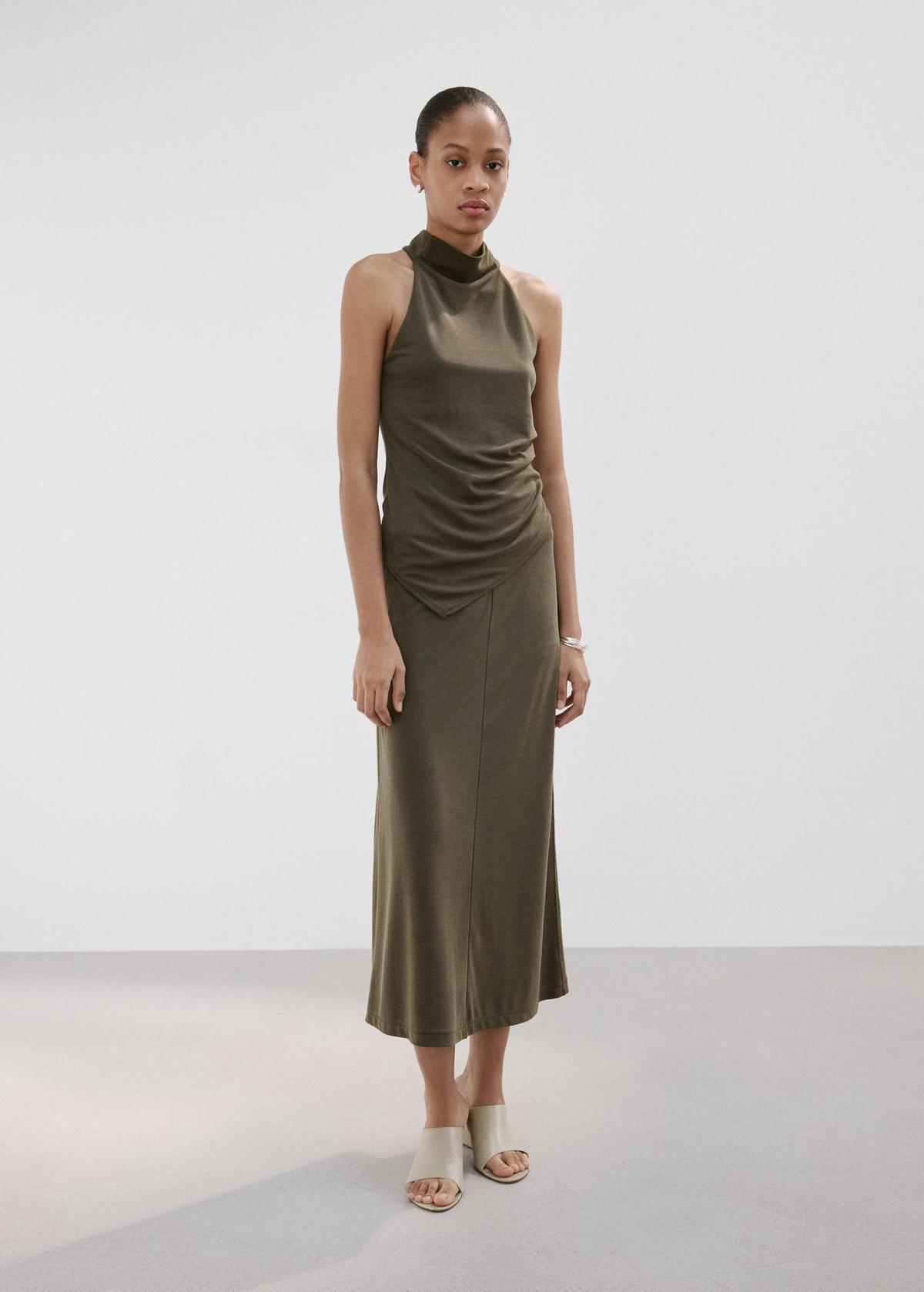 Ensemble haut et jupe midi