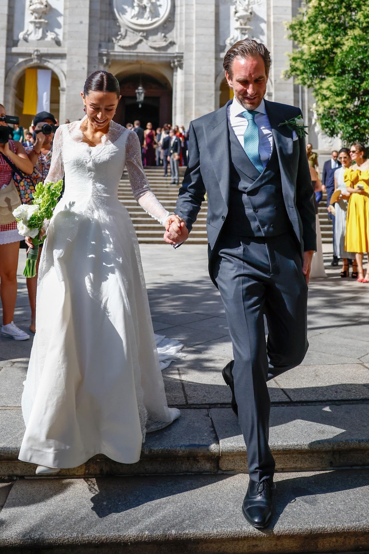 La robe de mariée d'Amanda Lange