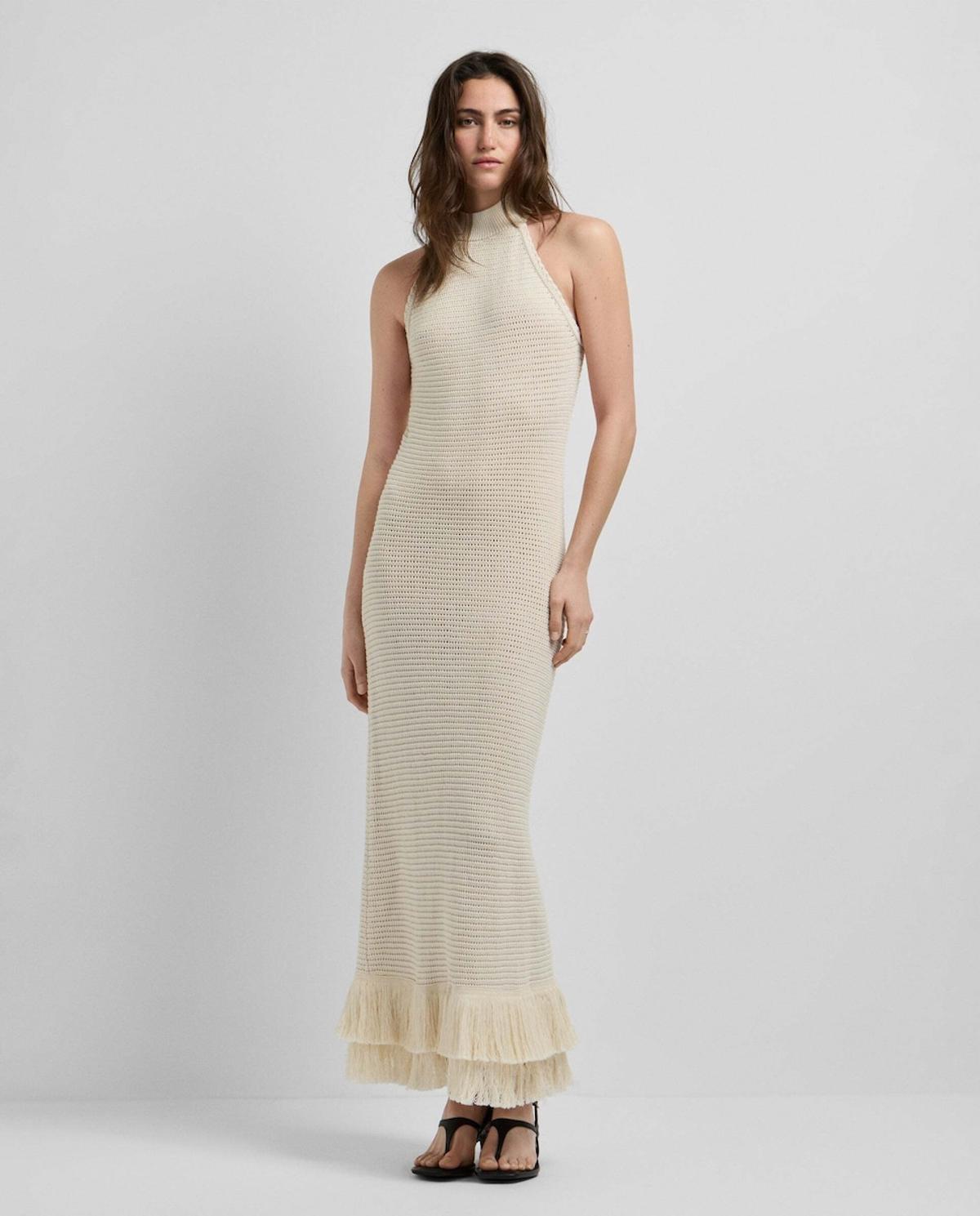 Robe dos nu en crochet