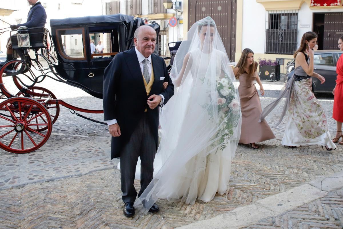 La robe de mariée d'Ana Domecq Martel