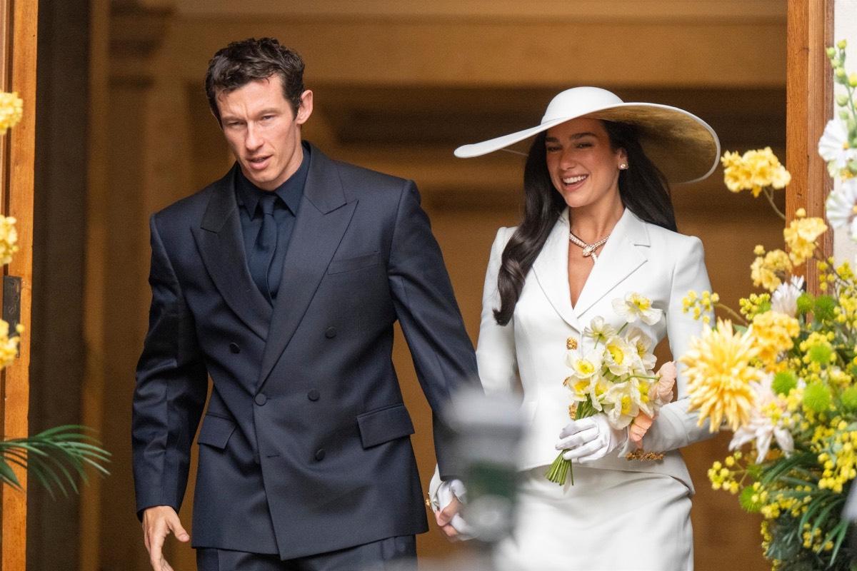 Dua Lipa et Callum Turner
