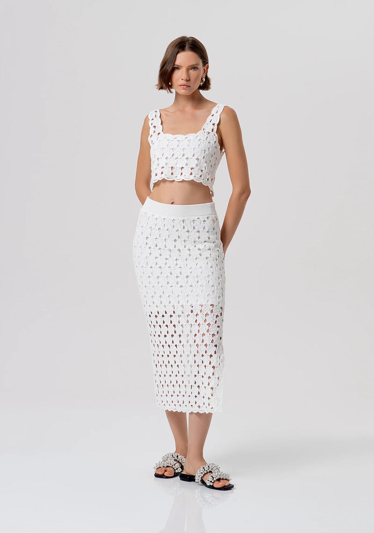 Ensemble de tricot au crochet