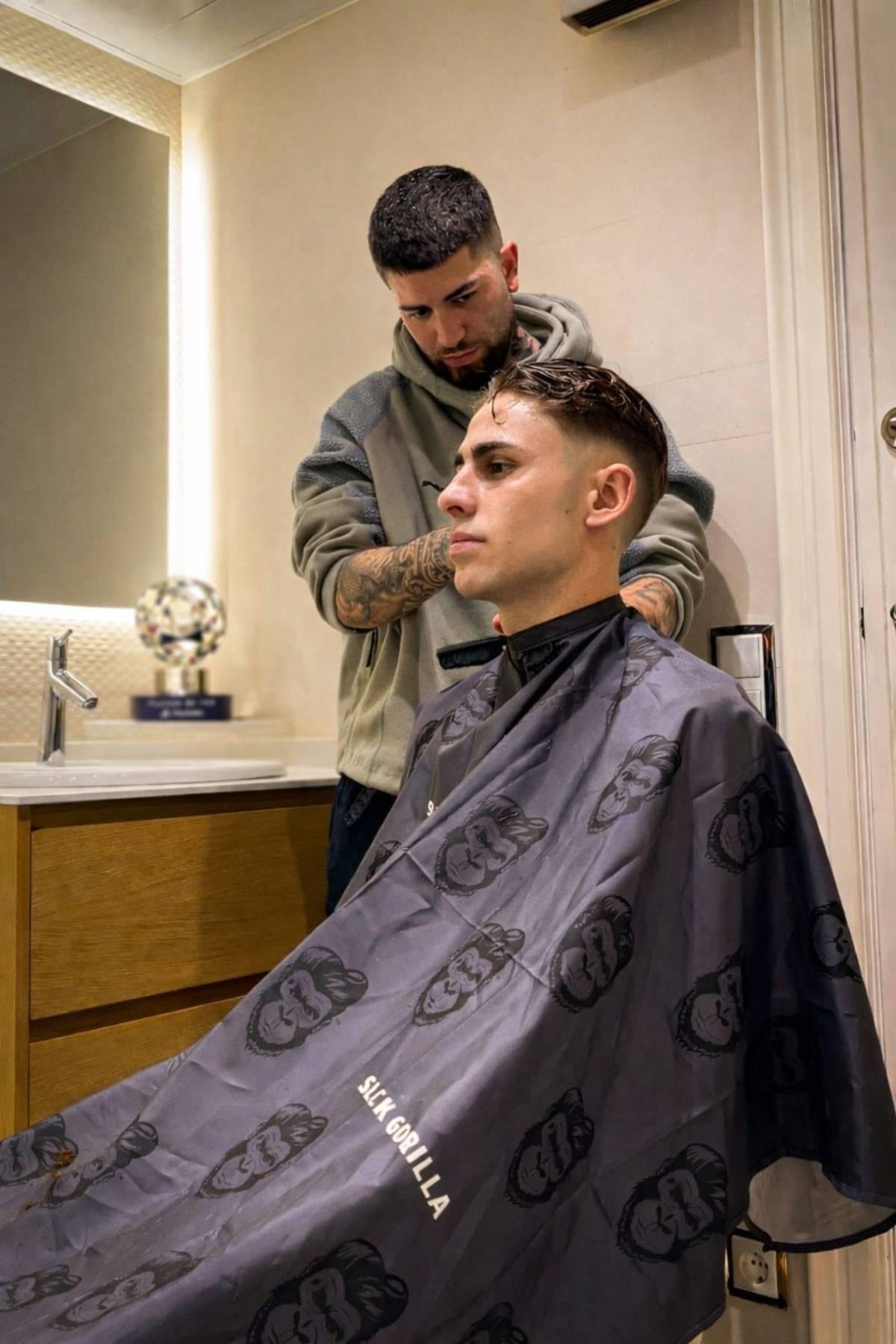 La coupe de cheveux de Fermín