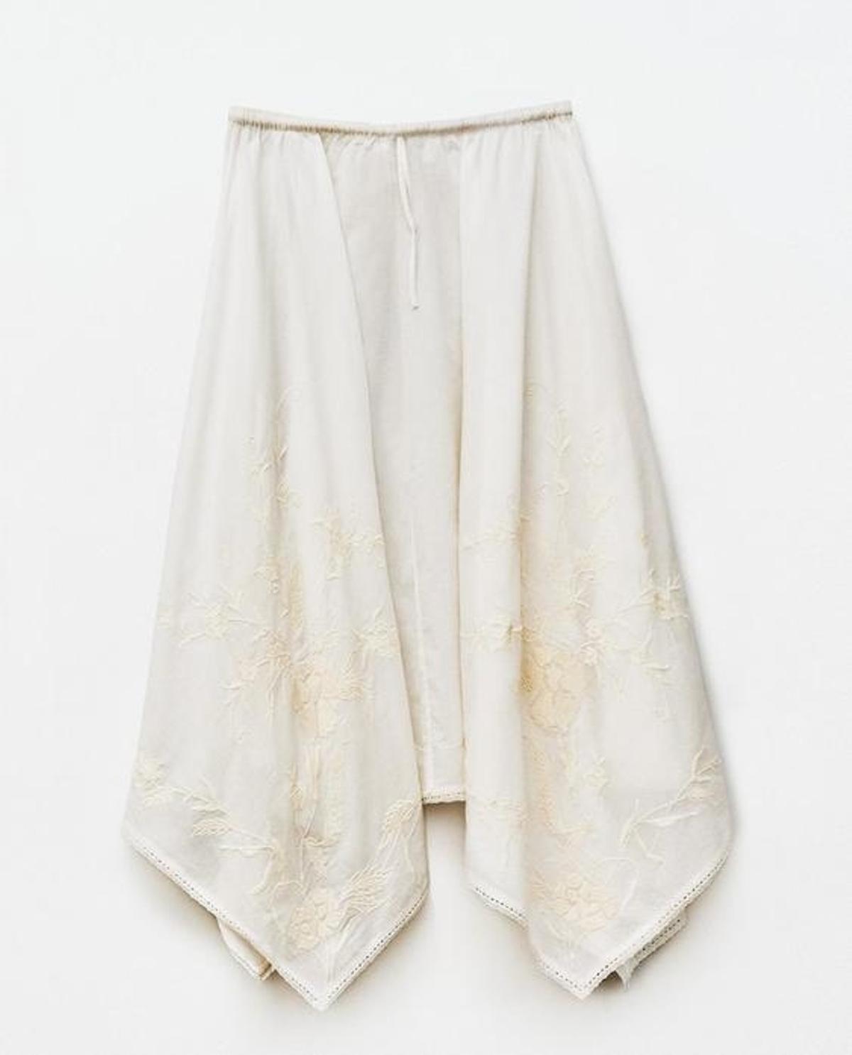 Jupe brodée Zara Home
