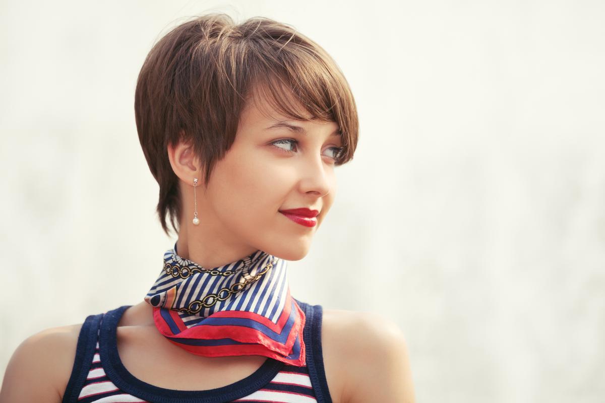Coupe Pixie pour l'été